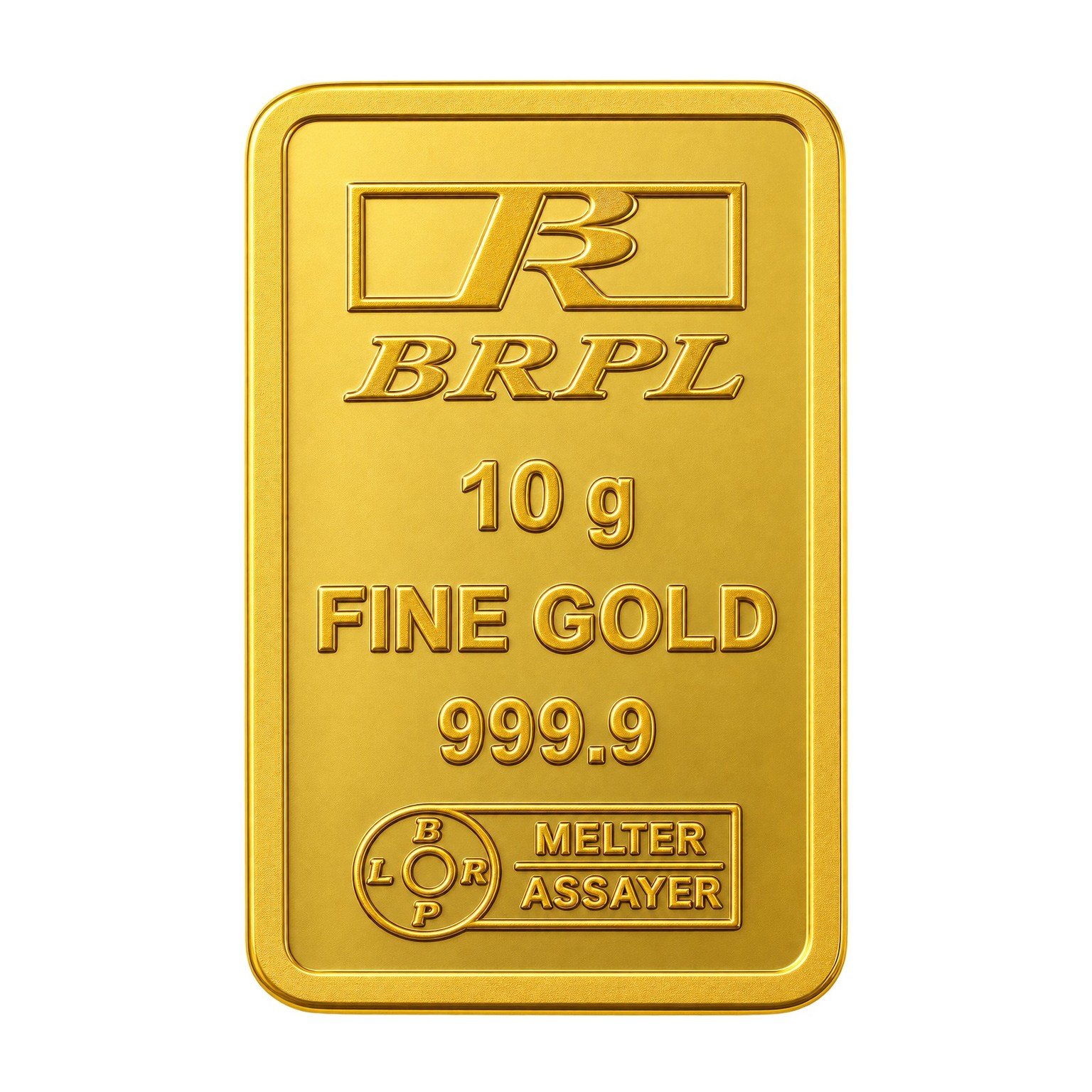 BRPL Fine Gold Bar - 10g 999.9