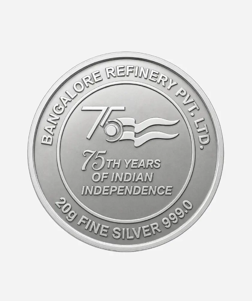 Mangalyaan Silver Coin – 999 Pure Silver (20g)