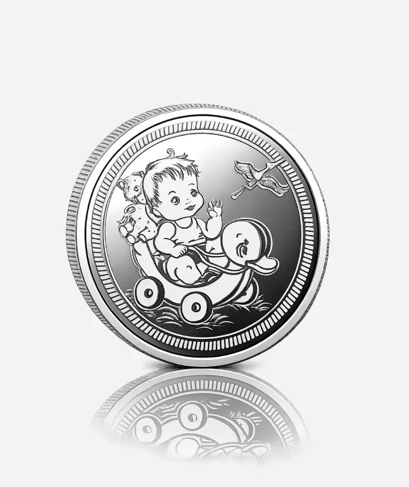 Hello Little One Silver Coin – 999 Pure Silver (20g)