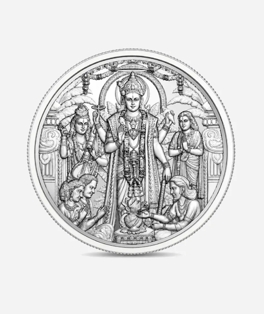 Ram Laxman Silver Coin – 999 Pure Silver (10g)